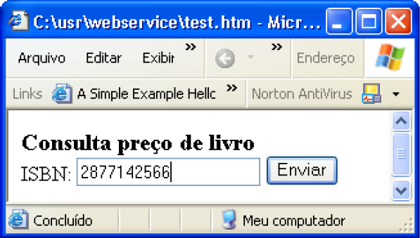 Envio de dados Vários elementos HTML servem para entrada de dados e são usados dentro de formulários.