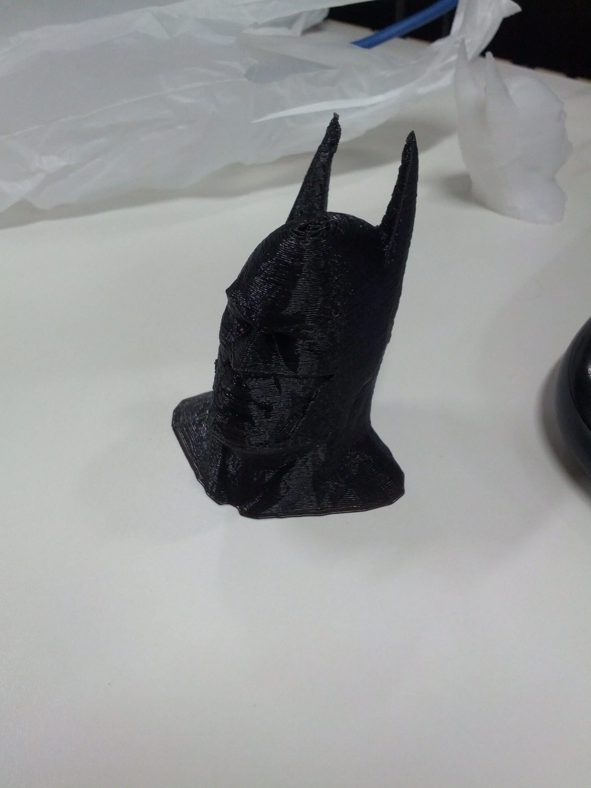 Montagem: O Batman impresso sem intervenção; Melhorias: Usar ducto de