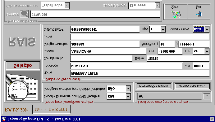 Manual Rais - Ano-Base 2001 Relação Anual de Informações Sociais - RAIS Manual de Orientação de Exportação de Dados do Sistema Folhawin Todo estabelecimento deve fornecer ao Ministério do Trabalho e