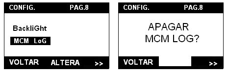 O número de iterações do sistema no modo UPDATE é visível no campo correspondente através do comando ITERATION.