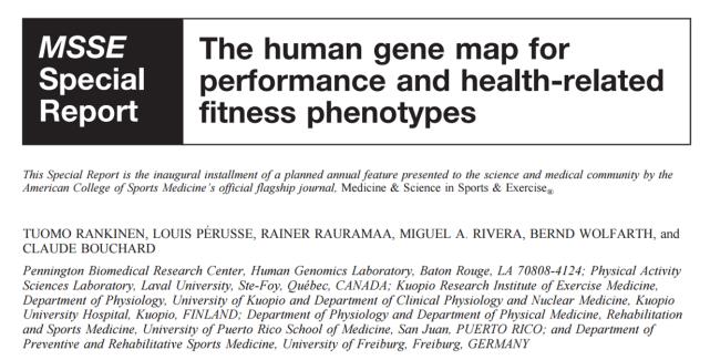 Estudos de associação de polimorfismos genéticos e atividade física Experiência da Unidade de Reabilitação Cardiovascular e Fisiologia do Exercício do InCor-HCFMUSP Estudos de associação de