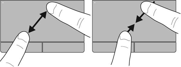 Deslocamento A deslocação é útil para se mover para cima, para baixo ou para os lados numa página ou imagem.