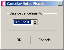 recebimento. As notas somente serão canceladas no módulo Domínio Honorários, caso queira efetuar o cancelamento da mesma no servidor da prefeitura, entre em contado a prefeitura do seu município. 4.