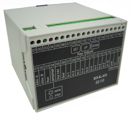 Apresentação O XS-110 fornece em sua saída, sinal padronizado, com valor proporcional ao número de sensores ativos, conectados às suas entradas digitais.