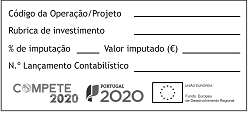 Financiados 100% pelo OE 2 Financiamento de Unidades de I&D Referência do Financiamento.. Rubrica de Despesa Taxa de Imputação (%).