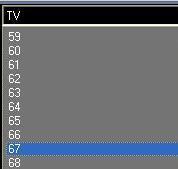 LifeView DTV 4.5 Lista de canais No lado direito da interface está a lista de canais. Aqui, pode ver os canais disponíveis para DVB se estiver em modo DVB e canais de TV se estiver em modo de TV.