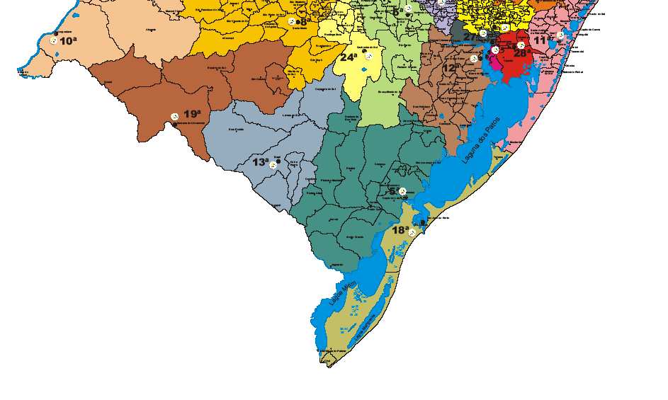 DADOS DO MERCADO - RS Diretorias Regionais de Educação 30 CRE s (Coordenadorias Regionais de Educação) CRE 01 Porto Alegre CRE Santana do Livramento CRE 19: Santana do Livramento Endereço: R.