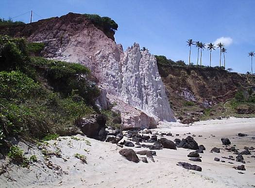 Destacam-se as falésias da praia do Cabo Branco, Sol, Jacarapé e Barra de Gramame (Foto 3.5). Nesta última, estão as falésias mais conservadas em termos de ocupação urbana.