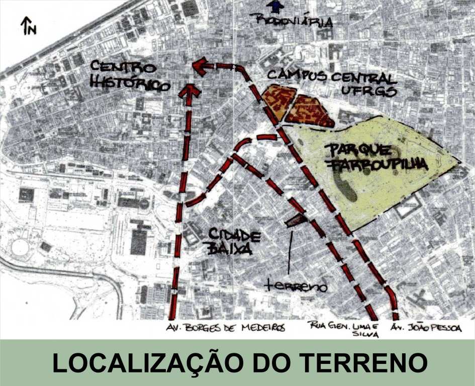 Resultado de pesquisas acerca do local de inserção do albergue, e de assuntos sobre turismo e sobre locais de hospedagem, se obteve a criação de um projeto cuja composição inclui a combinação de