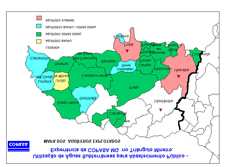 Utilização de Águas Subterrâneas para Abastecimento Público - Experiência da COPASA MG no Triângulo Mineiro.