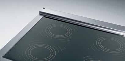 COOKTOP VITROCERÂMICO E COOKTOP POR INDUÇÃO Aquecimento cooktop vitrocerâmico: através de resistências elétricas especiais colocadas embaixo do plano de cocção.