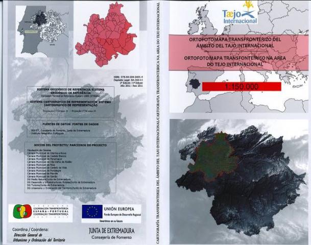 Figura 8 Resultados PEGLA (DGUOT-JE) Tejo Internacional Título: Tejo Internacional Co-financiamento: POCTEP Resultados: Ortofotomapa Transfronterizo del Ámbito del Tajo Internacional, esc.