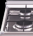 Classic Fogão a gás baixo Mesa de trabalho Puxador do forno FB 702 W STB 7153 53855071536 FB 702 W STH 7152 53855071529 FB 703 X STB 7155 53855071550