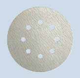 Discos, com fixação por Velcro Abrasivos revestidos Papel de lixa, revestido com substâncias ativas PS 73 BWK Papel de lixa de alta qualidade, especialmente para o processamento de tintas, esmaltes e