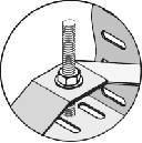 Informações para Montagem Mounting Information / Informaciones para Montaje Mão Francesa Simples x X Simple racket Mano Francesa Doble x MX EPU DETLHMENTO DETIL DETLDO MX F.S8, S10 ou S12 MX F.