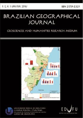 UFU Brazilian Geographical Journal: Geosciences and Humanities research medium ARTICLES/ARTIGOS/ARTÍCULOS/ARTICLES Análise estrutural da paisagem de uma das localidades de ocorrência do