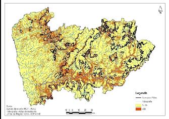 REGIÃO NORTE Uma região minoritariamente inserida na bacia hidrográfica do Douro complementada pelas pequenas bacias atlânticas.