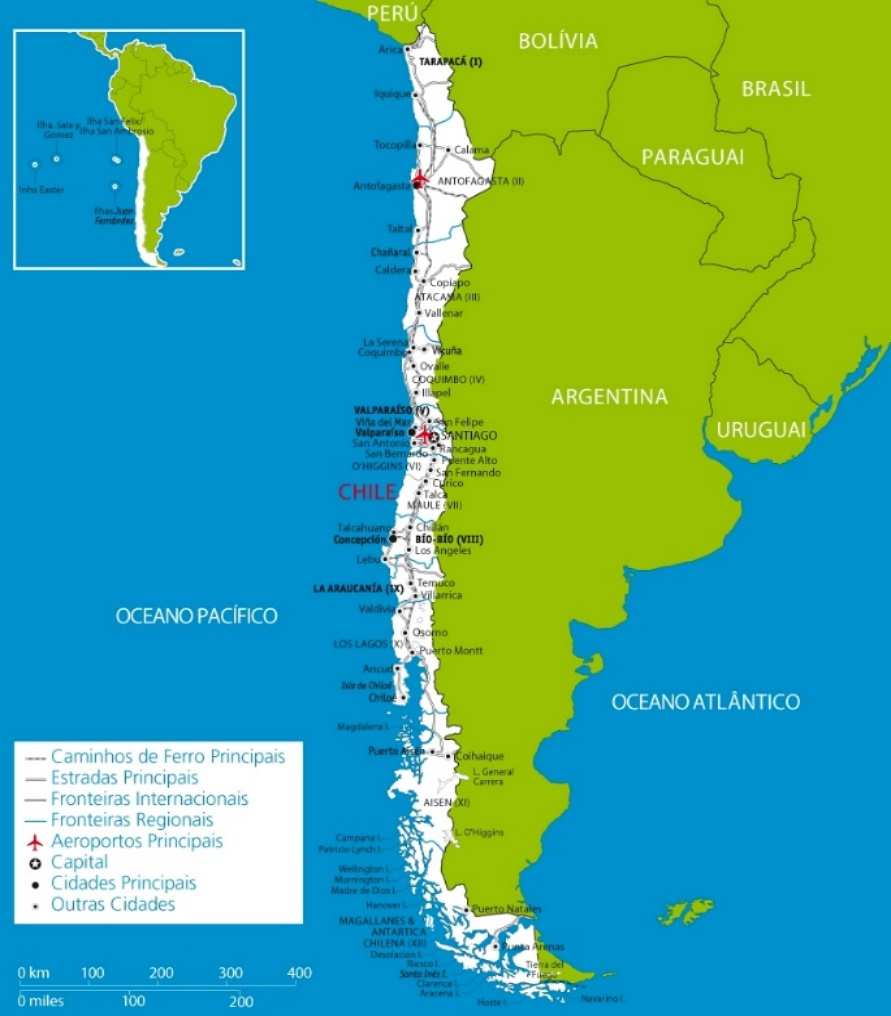 EMFOCO Chile Área: 756.946 km 2 + 1.250.