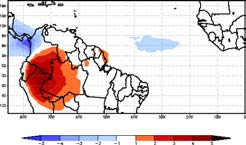 variância total dos dados de precipitação.