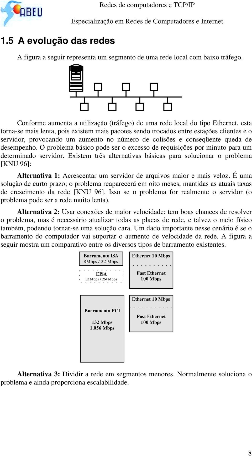 aumento no número de colisões e conseqüente queda de desempenho. O problema básico pode ser o excesso de requisições por minuto para um determinado servidor.