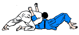 V LIGAÇÕES PARA O SOLO: No Judo desportivo, nem sempre a execução de uma técnica de projecção é suficiente para se garantir, de imediato, a vitória.