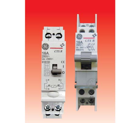 Relés Contax R Funções Os relés de impulso são dispositivos acionados eletromecanicamente e utilizados para controlar cargas de baixa potência.