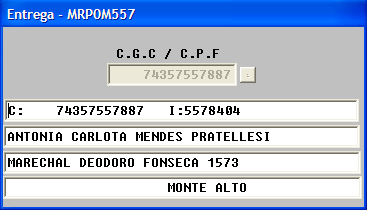 75 Função Digite: 75 Função (F9) SENHA DO SUPERVISOR (ex: 99 ENTER, 99 ENTER) Escolha a OPÇÃO do CARTÃO e aperte SUBTOTAL (F12).