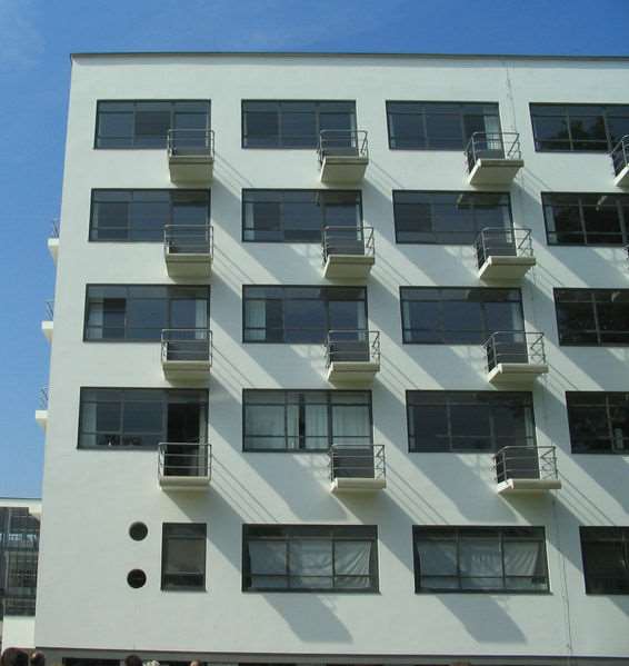 Bauhaus - Dessau, 1925 Bloco de habitação