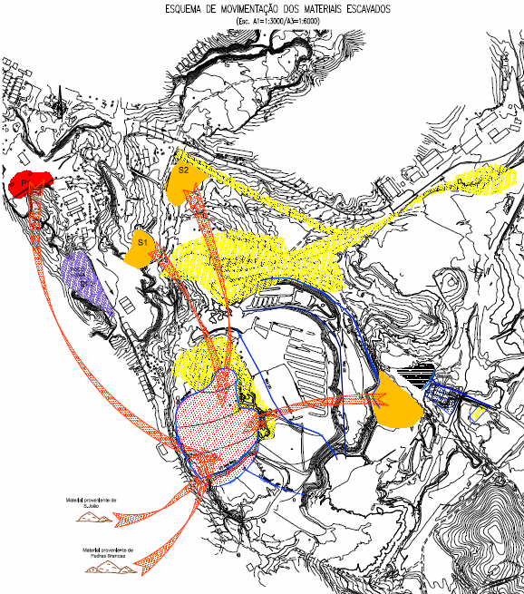 FASE 1B (2007-2008) Volumetria: Algares: Safrões (gray waste)