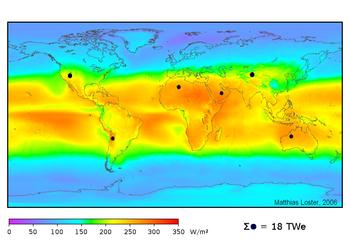 POTENCIAL DA IRRADIAÇÃO SOLAR GLOBAL Brasil Irradiação diária média anual entre 1.500 e 2.400 kwh/m 2 /ano Potencial Solar Brasileiro GHI Médio: 5 kwh/m 2.