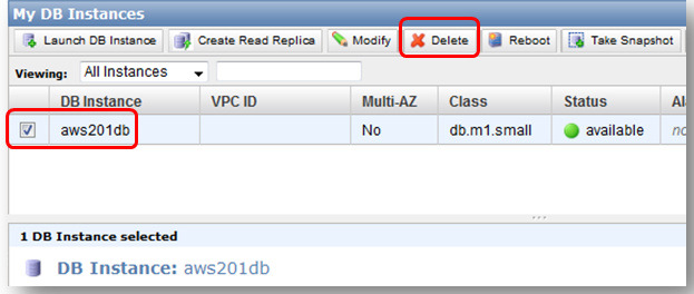 3. Atualize seu Auto Scaling Group para usar as novas configurações de launch: C:\ec2> as-update-auto-scaling-group aws201-as-group --launch-configuration aws201-config2 O resultado na linha de