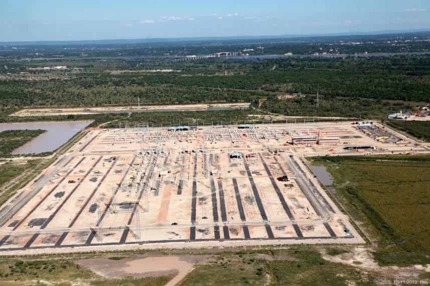 CONEXÃO EM 500 kv ITAIPU-ASUNCIÓN Obra financiada pelo FOCEM com aporte do governo brasileiro Concluída em novembro de 2013