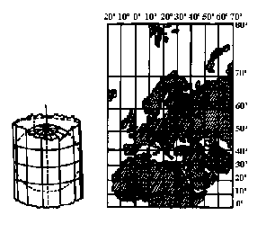 Projeção plana Projeção cônica Projeção cilíndrica A superfície da Terra é uma superfície curva irregular, porém aproxima-se de um elipsóide (descrito no item modelos de elipsóide, neste mesmo