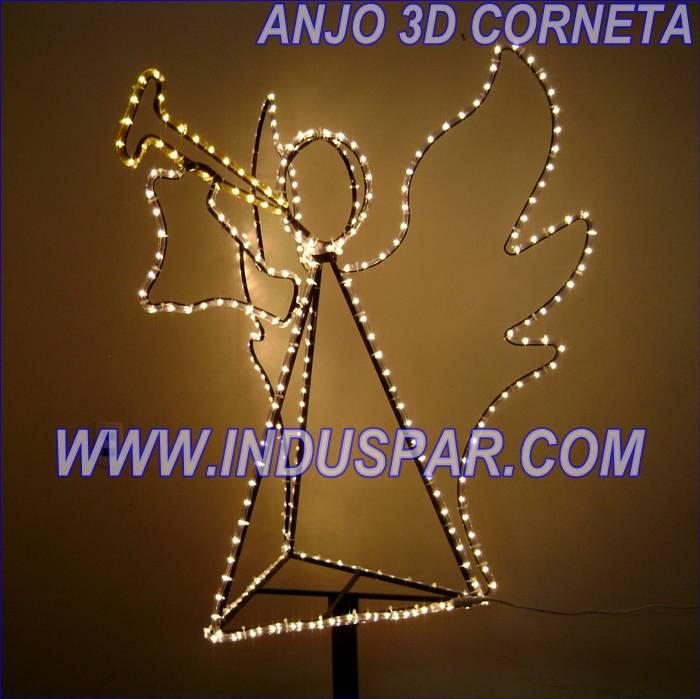 Item: ANJO 3D CORNETA ( TRIDIMENSIONAL ) Código: