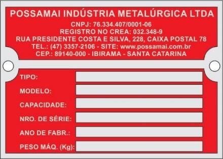 CARACTERÍSTICAS TÉCNICAS: Dimensão da mesa Largura máxima aplainável Altura Máxima aplainável Rotação do eixo porta-facas Diâmetro do eixo porta-facas Número de facas Distância entre rolos de avanço