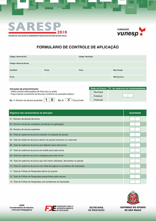 ANEXO III Formulário de