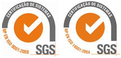 A EMPRESA Certificação da Qualidade - ISO 9001 (2003) Certificação Ambiental -
