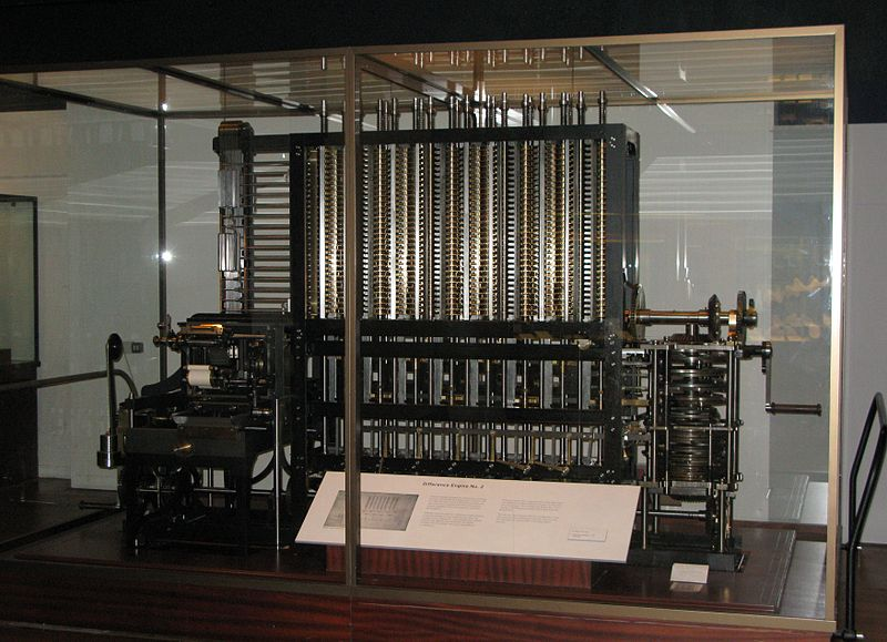 Charles Babbage projetou uma máquina