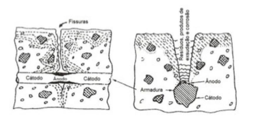 4 Fissuras FISSURA TRANSVERSAL FISSURA LONGITUDINAL Fissuras