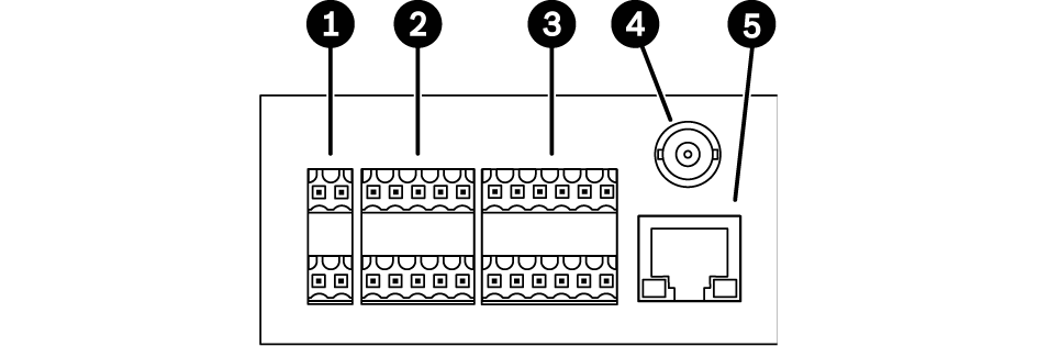 4 Câmara IP térmica VOT 320 Tabela de encomendas 1 V: câmara de vídeo 6 Objectiva de 9: 9 mm (0,35 pol.) 2 O: exterior Objectiva de 13: 13 mm (0,51 pol.) 3 T: térmica objectiva de 19: 19 mm (0,75 pol.