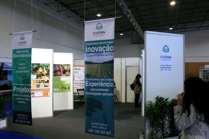 O Cothn marcou presença na Exposalão Batalha nos dias 03 a 06 de Março: Nos passados dias 3 a 6 de Março, o COTHN marcou presença na FRUTITEC/HORTITEC na Exposalão Batalha com um stand marcado pela