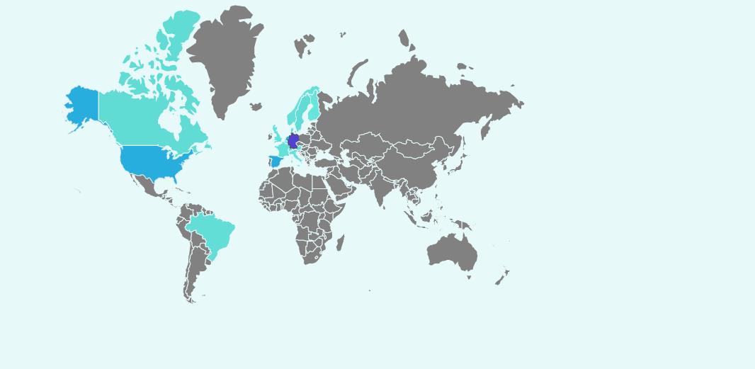 Origem Principais Mercados Emissores Estrangeiros Alemanha 20,7% Países