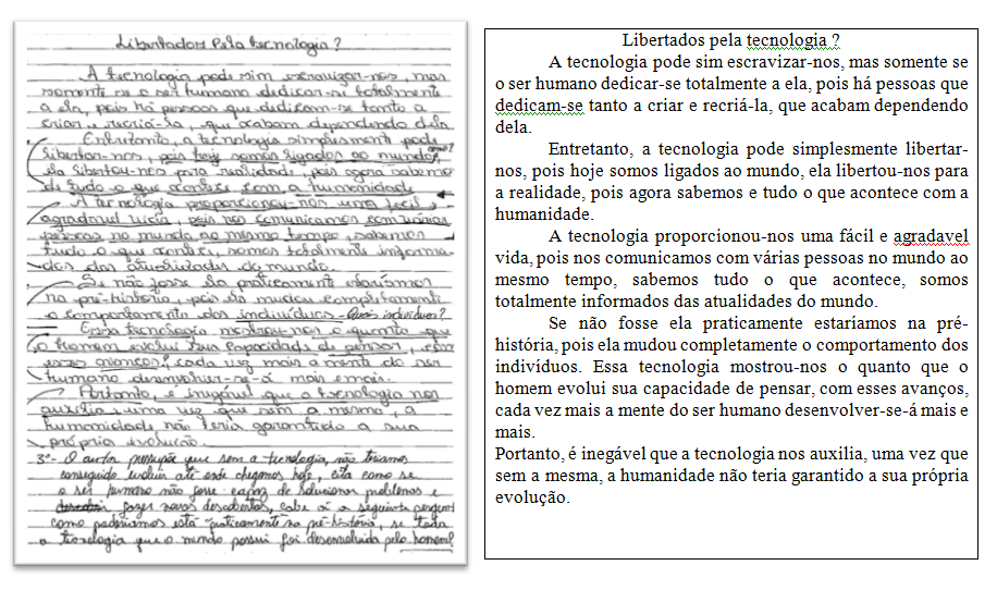 argumentativa. O autor proporciona ao leitor uma série de informações vagas a respeito dos avanços tecnológicos.