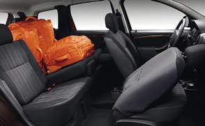 Um conforto por medida O Dacia Duster possui um interior amplo e confortável.