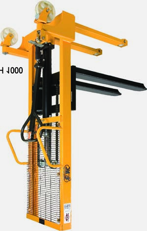 APARELHOS DE MOVIMENTAÇÃO DE CARGA PORTA PALETES SFH 1000 PORTA PALETES - HIDRÁULICO Modelo Capacidade (kg) Alt. Min. (mm) Alt. Máx.