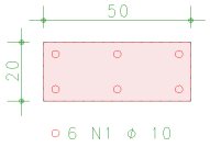 Para flexão composta normal, podem ser construídas as curvas NM. Já para flexão composta oblíqua, podem ser construídas as curvas ou superfícies N. Para os exemplos apresentados nos itens 1.