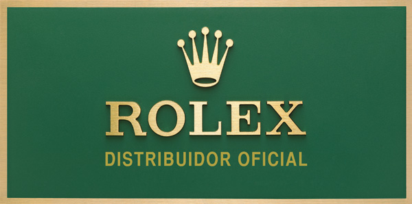 Onde comprar um Rolex O DISTRIBUIDOR OFICIAL ROLEX Somente os Distribuidores Oficiais Rolex, reconhecíveis através desta placa oficial verde, são autorizados a vender e a fazer a manutenção de um