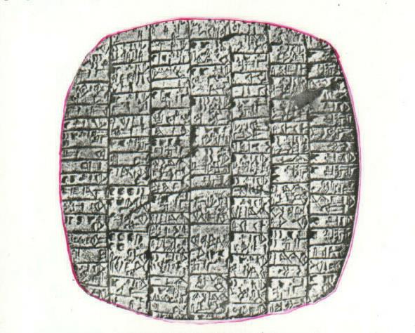 A tradução das tabletas cuneiformes teve início em 1870, quando se descobriu uma inscrição trilingüe nas encostas do
