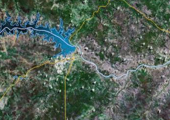 4 Publ. avulsas conserv. ecossistemas, 13:1-10 (abr. 2006) Figura 1. Imagem de satélite da localização (centro da imagem) da sede do Município de Guadalupe, Piauí.