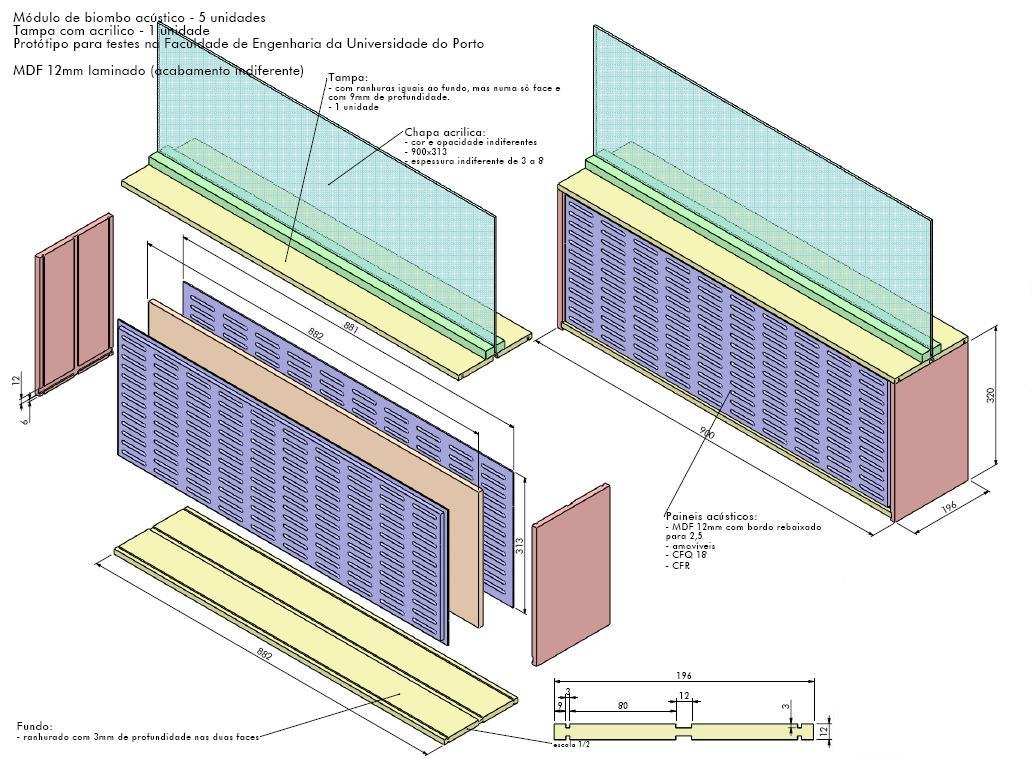 trazer limitações a nível de aplicabilidade a certos locais. A resposta surgiu no conceito de elementos modulares passíveis de serem facilmente adaptáveis.